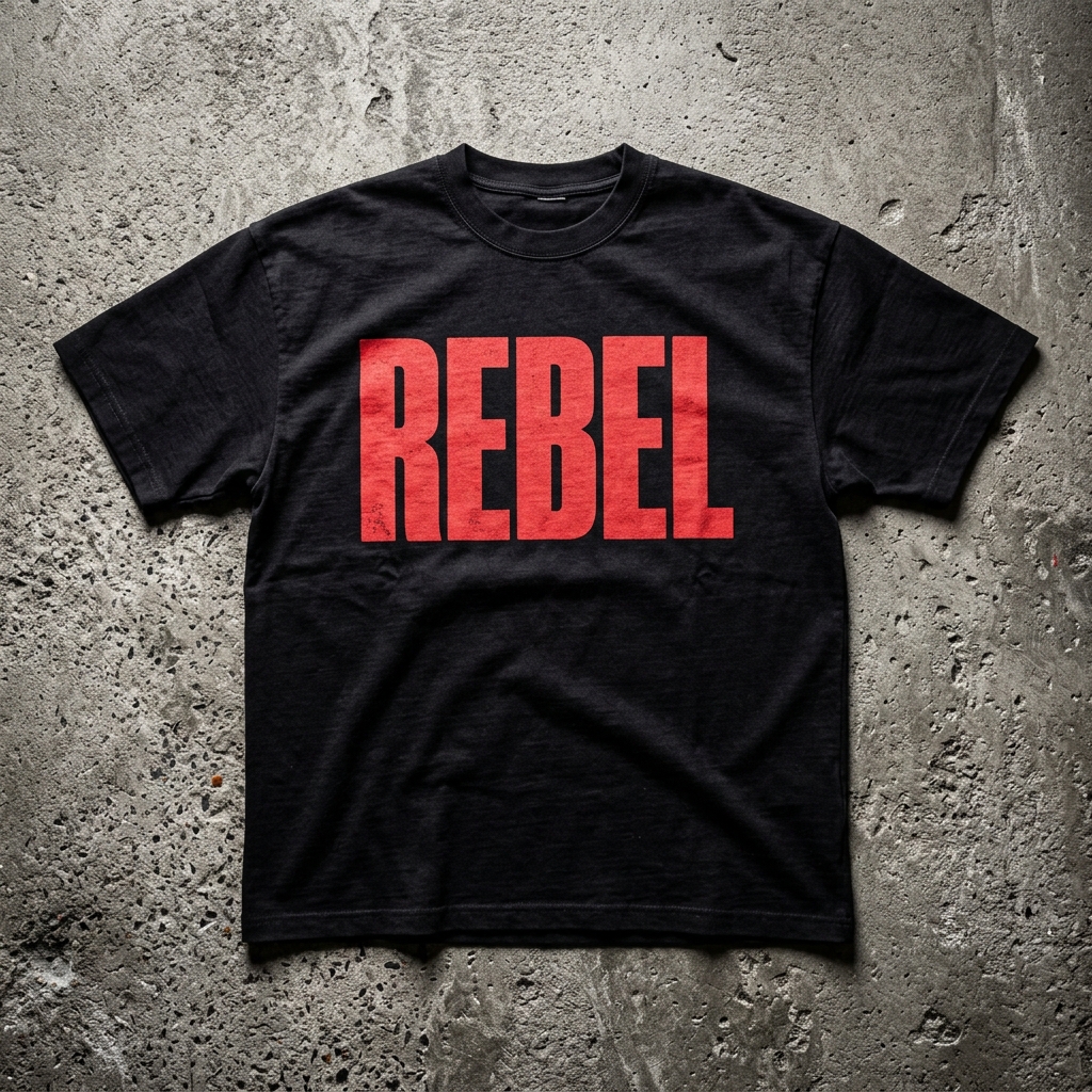 Classic Oversized Tee Black